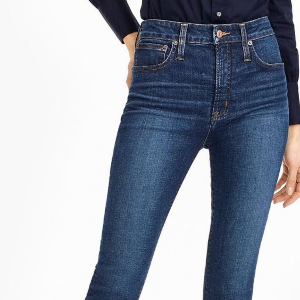 JCrew 30T Curvy Toothpick Jeans EUC